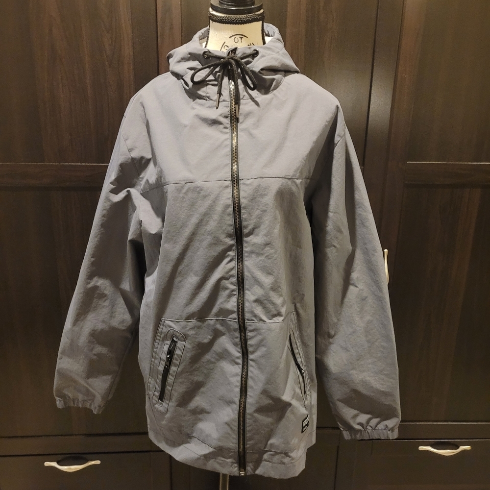 Ezekiel Men's Size Large Dylan Long Sleved Jacket in Charcoal Retails $70 Unisex - Picture 5 of 9